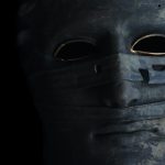 grey full-face mask